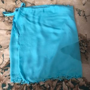 Set of 2 Wrap Around Sarongs with Beads